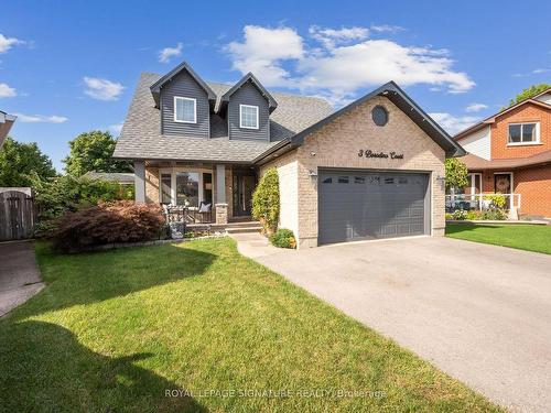 3 Borodino Crt, Hamilton, ON - Outdoor With Deck Patio Veranda With Facade