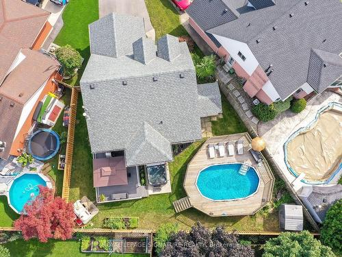 3 Borodino Crt, Hamilton, ON - Outdoor With Above Ground Pool