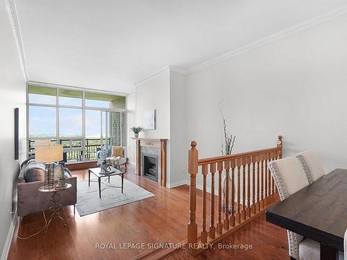 2210-1359 White Oaks Blvd, Oakville, ON - Indoor Photo Showing Other Room With Fireplace