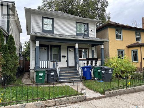 614 E Avenue N, Saskatoon, SK - Outdoor With Deck Patio Veranda With Facade