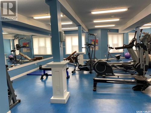 207 5301 Universal Crescent, Regina, SK - Indoor Photo Showing Gym Room