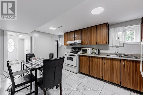 22 Sepia Drive, Toronto, ON - Indoor Photo Showing Kitchen With Double Sink