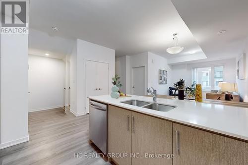 30 - 225 Birmingham Street, Toronto, ON - Indoor Photo Showing Kitchen With Double Sink