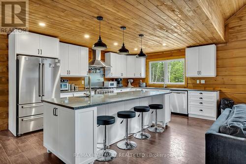 511 Brethour Road, Hastings Highlands, ON - Indoor Photo Showing Kitchen With Upgraded Kitchen