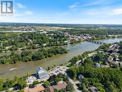 Behold the beautiful Grand River that runs through downtown Caledonia - 