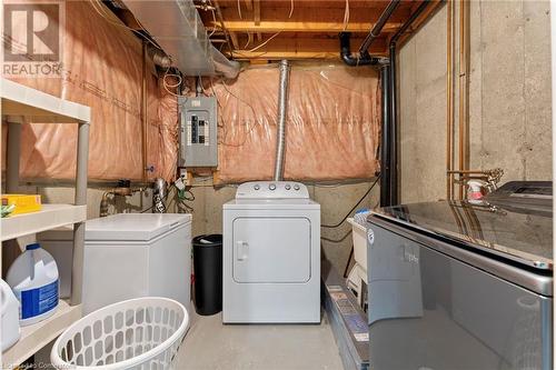 Laundry room - 30 Braemar Avenue Unit# 59, Caledonia, ON - Indoor Photo Showing Laundry Room