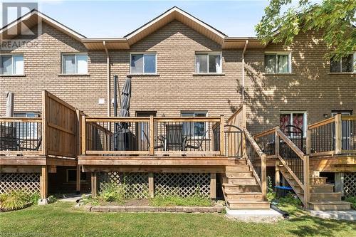 Your private backdeck - 30 Braemar Avenue Unit# 59, Caledonia, ON - Outdoor With Deck Patio Veranda With Exterior