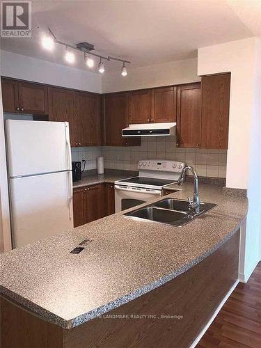 2001 - 5508 Yonge Street, Toronto, ON - Indoor Photo Showing Kitchen With Double Sink