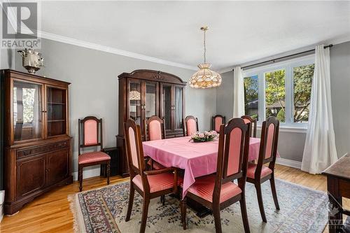 Dining room at the front of the house. - 526 Mutual Street, Ottawa, ON - Indoor Photo Showing Dining Room