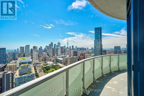 4202 - 403 Church Street, Toronto, ON - Outdoor With Balcony With View