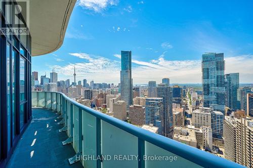 4202 - 403 Church Street, Toronto, ON - Outdoor With Balcony With View