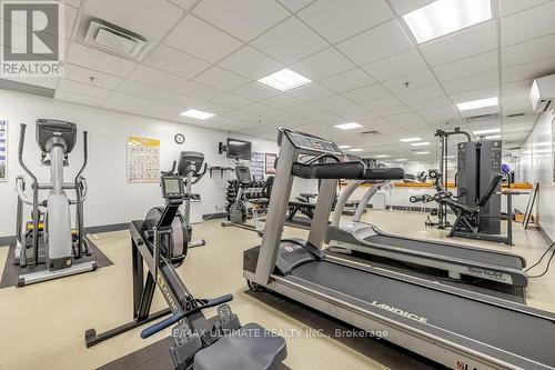 523 - 40 Sylvan Valleyway, Toronto, ON - Indoor Photo Showing Gym Room