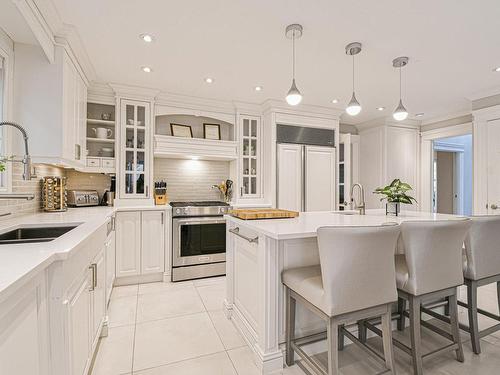 Kitchen - 612 Rue Du Beaujolais, Rosemère, QC - Indoor Photo Showing Kitchen With Double Sink With Upgraded Kitchen