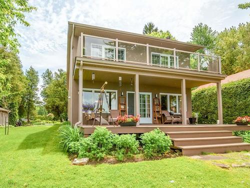 FaÃ§ade - 212 10E Avenue, Saint-Anicet, QC - Outdoor With Deck Patio Veranda