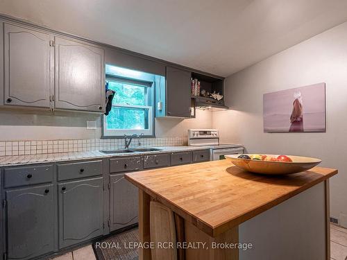 1290 Olde Base Line Rd, Caledon, ON - Indoor Photo Showing Kitchen With Double Sink