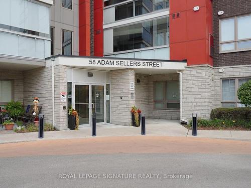 610-58 Adam Seller St, Markham, ON - Outdoor With Balcony