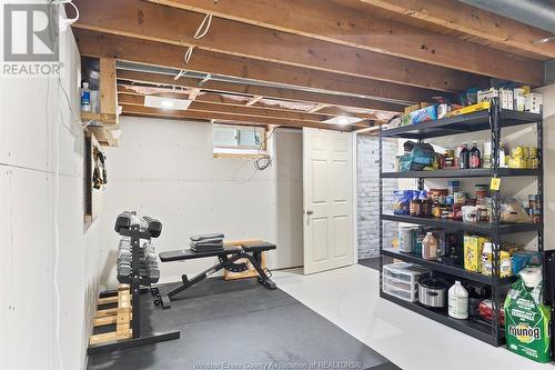 2553 Armstrong, Windsor, ON - Indoor Photo Showing Basement