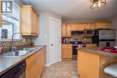 282 Lonsdale Drive, Moncton, NB - Indoor Photo Showing Kitchen With Double Sink