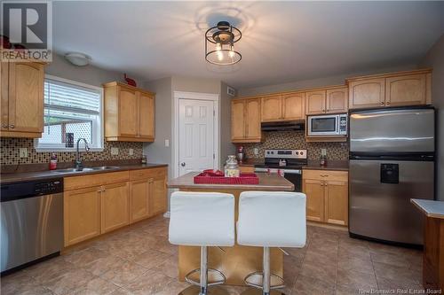 282 Lonsdale Drive, Moncton, NB - Indoor Photo Showing Kitchen With Double Sink