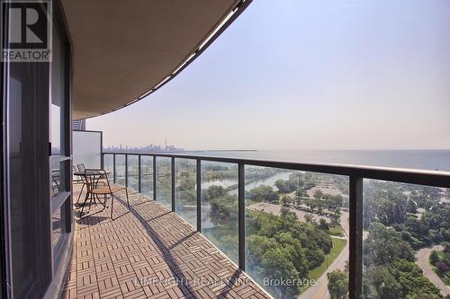 2208 - 2240 Lake Shore Boulevard W, Toronto (Mimico), ON - Outdoor With Balcony With View