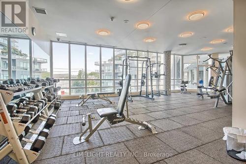 2208 - 2240 Lake Shore Boulevard W, Toronto (Mimico), ON - Indoor Photo Showing Gym Room