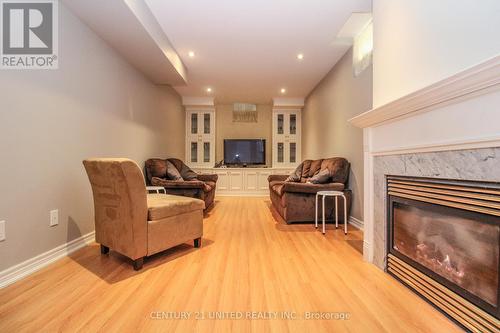 1303 Andover Drive, Oshawa (Eastdale), ON - Indoor Photo Showing Living Room With Fireplace