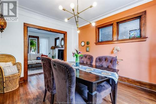 1097 Marentette Avenue, Windsor, ON - Indoor Photo Showing Dining Room