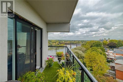 170 Water Street N Unit# 906, Cambridge, ON - Outdoor With Balcony With View With Exterior