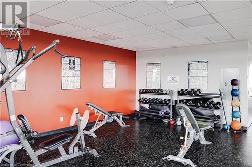 170 Water Street N Unit# 906, Cambridge, ON - Indoor Photo Showing Gym Room