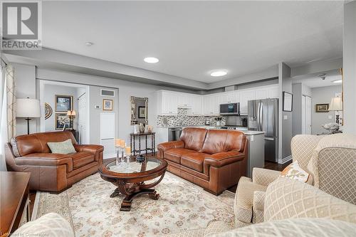 170 Water Street N Unit# 906, Cambridge, ON - Indoor Photo Showing Living Room