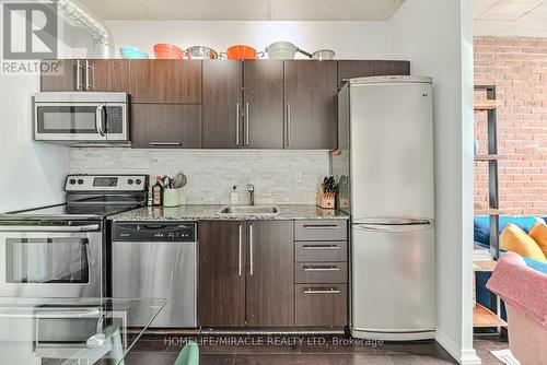 1616 - 150 Sudbury Street, Toronto, ON - Indoor Photo Showing Kitchen With Upgraded Kitchen