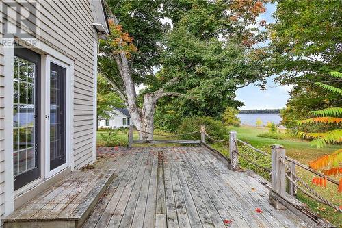 82 Macdonalds Point Wharf Road, Wickham, NB - Outdoor With Deck Patio Veranda