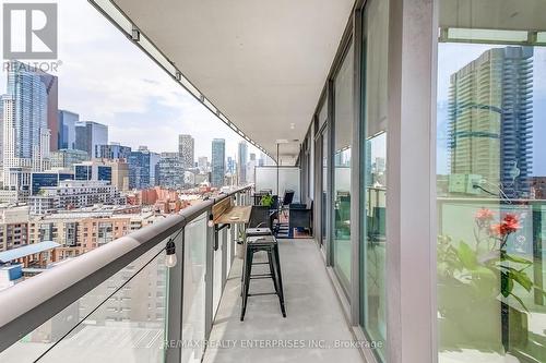 1413 - 1 Market Street, Toronto, ON - Outdoor With Balcony