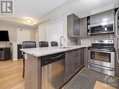 301 Big Sky Private Unit#5, Ottawa, ON - Indoor Photo Showing Kitchen With Upgraded Kitchen