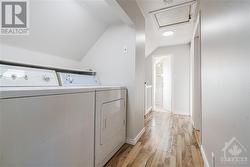 Laundry area right outside master bedroom - 