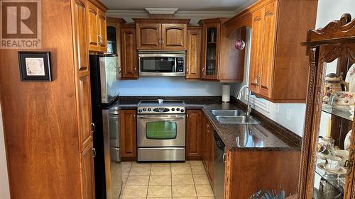 6 Tompkins Avenue, Stephenville, NL - Indoor Photo Showing Kitchen With Double Sink