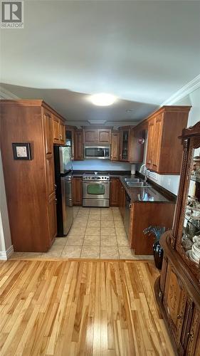 6 Tompkins Avenue, Stephenville, NL - Indoor Photo Showing Kitchen With Double Sink