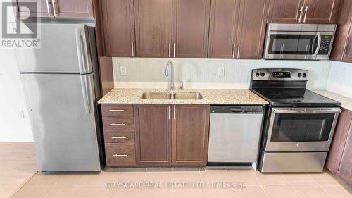 1412 - 830 Lawrence Avenue W, Toronto, ON - Indoor Photo Showing Kitchen With Double Sink With Upgraded Kitchen