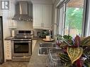 1353 Sheldon Avenue, Oakville, ON  - Indoor Photo Showing Kitchen With Stainless Steel Kitchen With Double Sink 