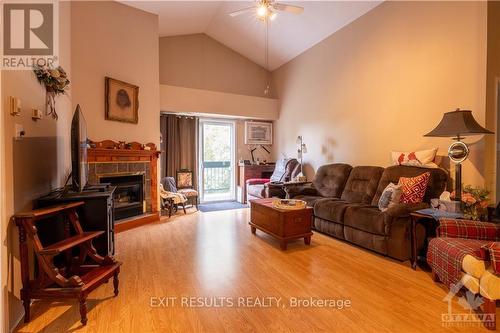 1202 Clement Street, Prescott And Russell, ON - Indoor Photo Showing Living Room With Fireplace