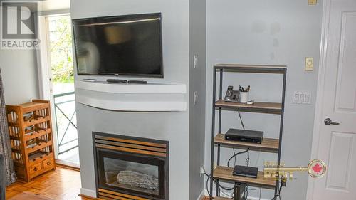 311 332 Lonsdale Avenue, North Vancouver, BC - Indoor Photo Showing Living Room With Fireplace