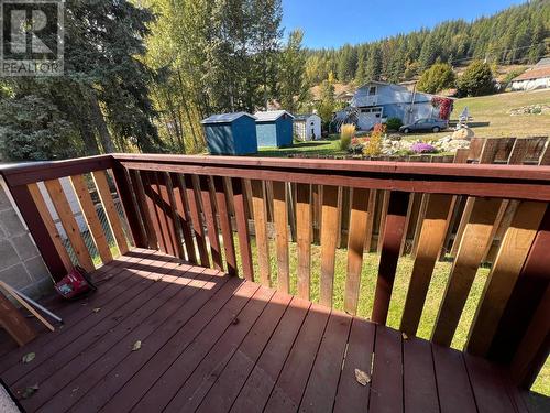 21 Short  Street, Fruitvale, BC - Outdoor With Deck Patio Veranda