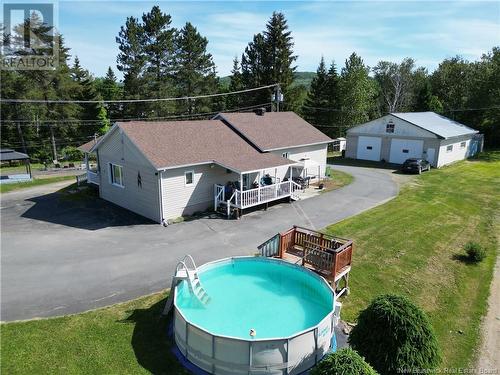 8 Lagacé Street, Baker Brook, NB - Outdoor With Above Ground Pool