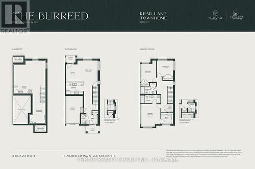 The Burreed Floor Plans - 80 - 101 Meadowlily Road S, London, ON 