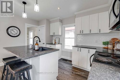 1103 Trafalgar Street, London, ON - Indoor Photo Showing Kitchen With Upgraded Kitchen