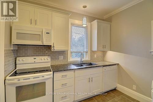 284 Richmond Street E, Oshawa, ON - Indoor Photo Showing Kitchen With Double Sink