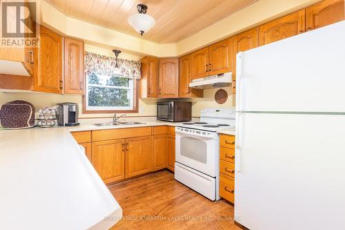 28 Miller Road, Kawartha Lakes, ON - Indoor Photo Showing Kitchen With Double Sink