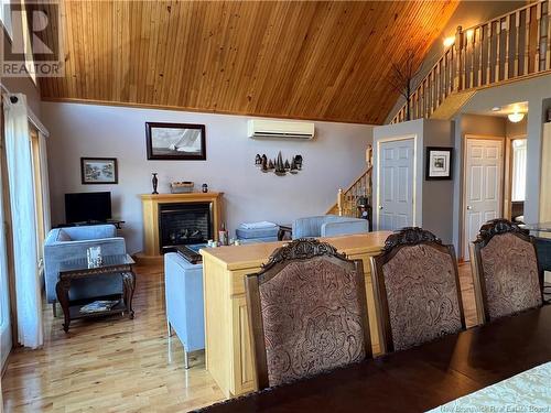 12 Sunset Lane, Currie, NB - Indoor With Fireplace