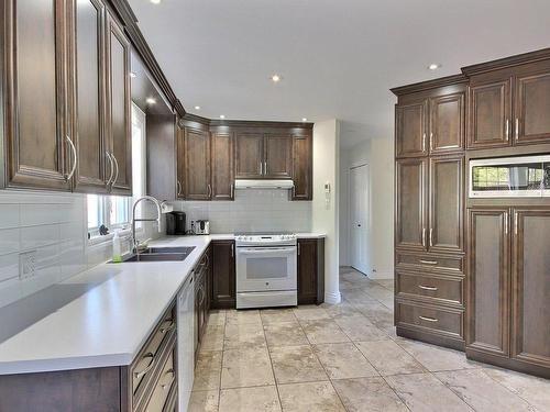 Cuisine - 3776 Rg Des Cavaliers, Rouyn-Noranda, QC - Indoor Photo Showing Kitchen With Double Sink