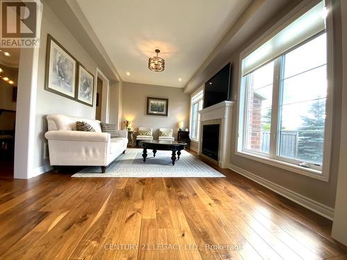 115 Kaitting Trail, Oakville, ON - Indoor Photo Showing Living Room With Fireplace